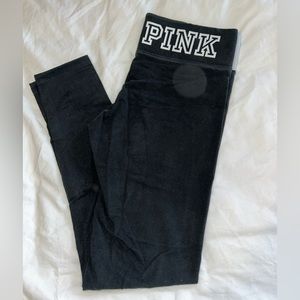 PINK Victorias Secret black leggings
